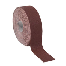 Load image into Gallery viewer, Sealey Emery Roll Brown 50mm x 50M 120Grit
