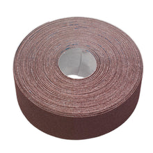 Load image into Gallery viewer, Sealey Emery Roll Brown 50mm x 50M 120Grit
