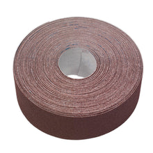Load image into Gallery viewer, Sealey Emery Roll Brown 50mm x 50M 80Grit
