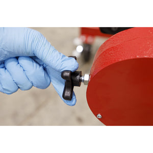 Sealey Folding 360° Rotating Engine Stand, Geared Handle Drive, 450kg Capacity