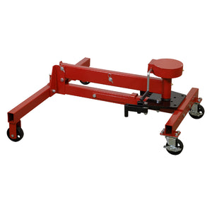 Sealey Folding 360° Rotating Engine Stand, Geared Handle Drive, 450kg Capacity