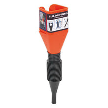 Load image into Gallery viewer, Sealey Clip-On Funnel, Spout
