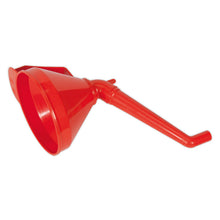 Load image into Gallery viewer, Sealey Funnel, Fixed Offset Spout &amp; Filter Medium 160mm (6")
