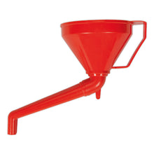 Load image into Gallery viewer, Sealey Funnel, Fixed Offset Spout &amp; Filter Medium 160mm (6")
