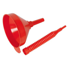 Load image into Gallery viewer, Sealey Flexi-Spout Funnel Medium Filter 200mm (8")
