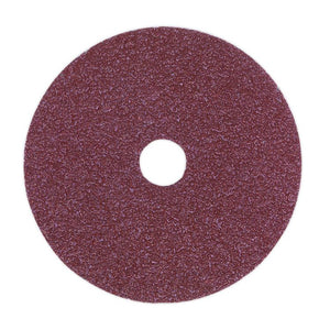 Sealey Sanding Disc Fibre Backed 100mm (4") 50Grit - Pack of 25