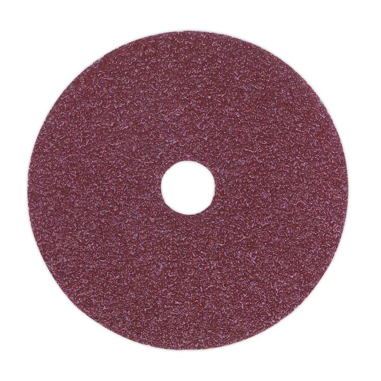 Sealey Sanding Disc Fibre Backed 100mm (4