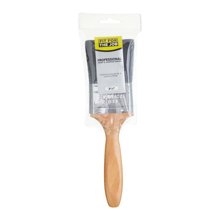 ProDec Fit For The Job Professional Synthetic Paint Brush 2.5