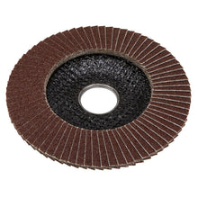 Load image into Gallery viewer, Sealey Flap Disc Aluminium Oxide 100mm (4") - 16mm Bore 60Grit
