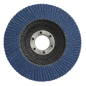 Sealey Flap Disc Zirconium 115mm - 22mm Bore 120Grit