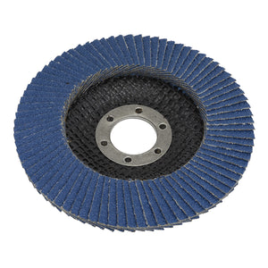 Sealey Flap Disc Zirconium 115mm - 22mm Bore 60Grit