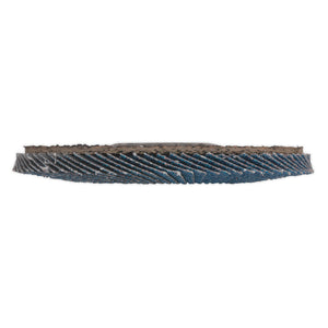 Sealey Flap Disc Zirconium 115mm - 22mm Bore 60Grit