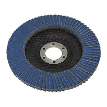 Load image into Gallery viewer, Sealey Flap Disc Zirconium 125mm (4") - 22mm Bore 40Grit
