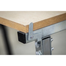 Load image into Gallery viewer, Sealey Fold Down Telescopic Trestle 200kg Capacity - Pair
