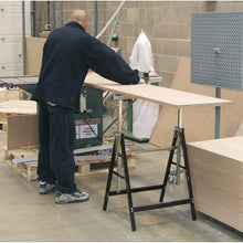 Load image into Gallery viewer, Sealey Fold Down Telescopic Trestle 200kg Capacity - Pair
