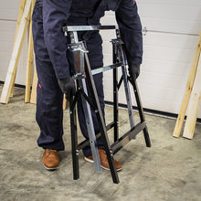 Load image into Gallery viewer, Sealey Fold Down Telescopic Trestle 200kg Capacity
