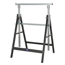Load image into Gallery viewer, Sealey Fold Down Telescopic Trestle 200kg Capacity
