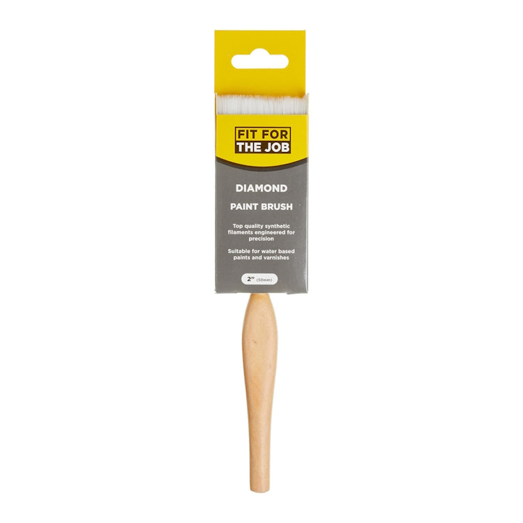 ProDec Fit For The Job Diamond Synthetic Paint Brush 2
