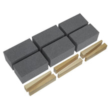 Load image into Gallery viewer, Sealey Floor Grinding Block 50 x 50 x 100mm (4") 60Grit - Pack of 6
