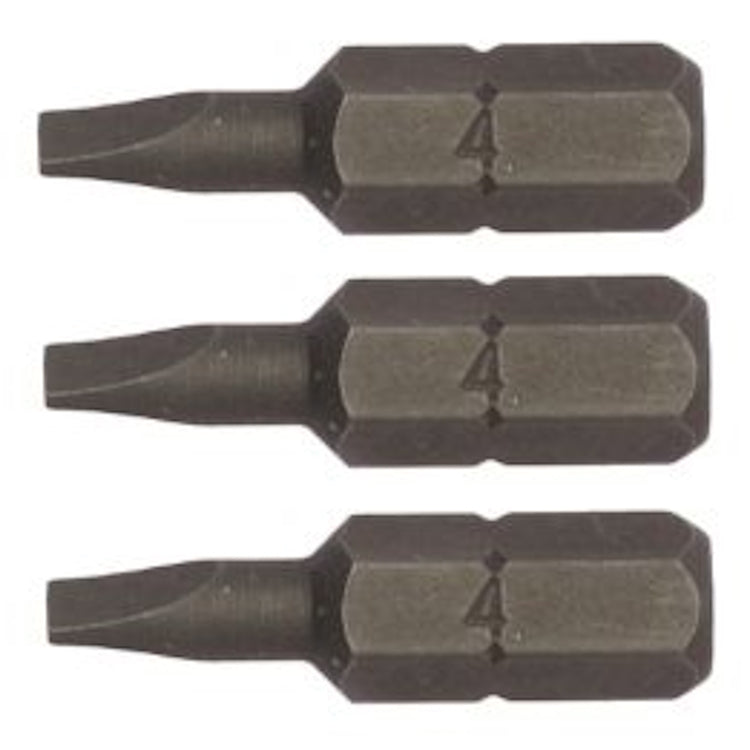 Teng Bit 4.0 x 0.8mm Flat 25mm 1/4