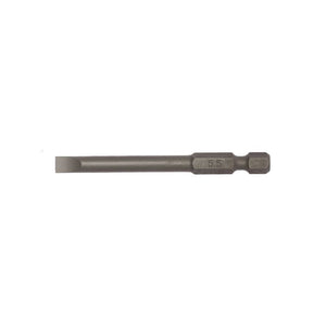 Teng Bit 5.5 x 1.0mm Flat 70mm 1/4" Hex Drive 2pcs