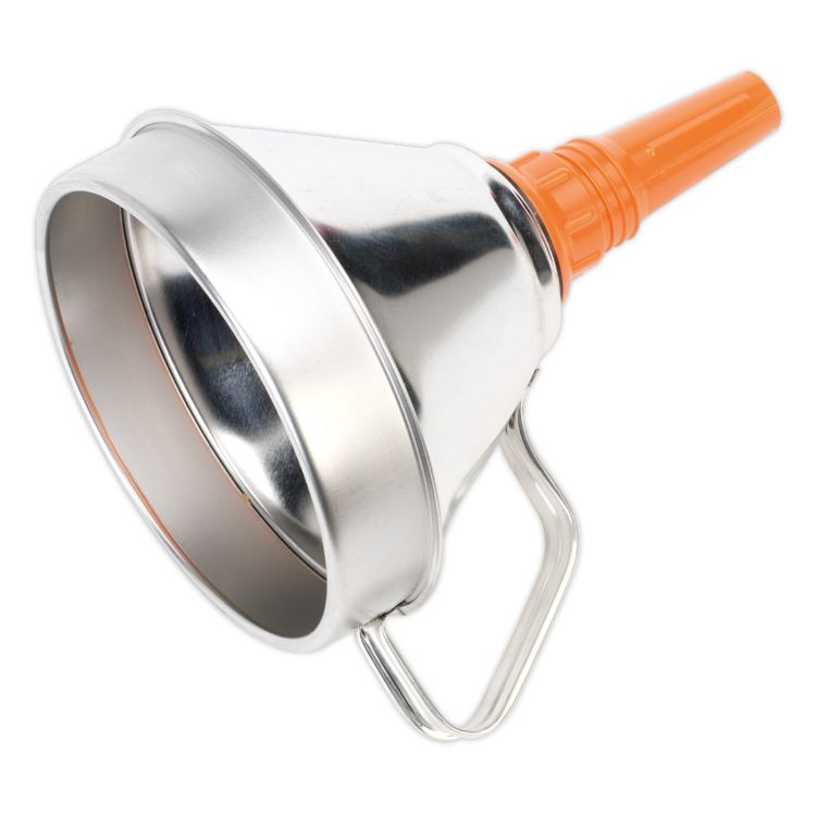Sealey Funnel Metal, Filter 160mm (6