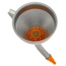 Load image into Gallery viewer, Sealey Funnel Metal, Flexible Spout &amp; Filter 200mm (8&quot;)
