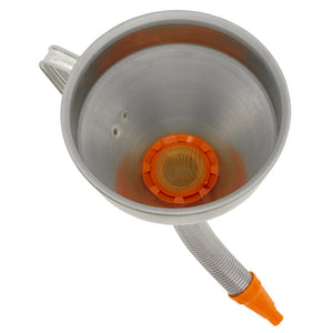 Sealey Funnel Metal, Flexible Spout & Filter 200mm (8")