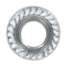 Load image into Gallery viewer, Sealey Flange Nut Serrated DIN 6923 - M10 Zinc - Pack of 100
