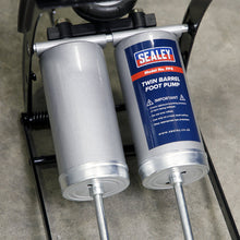 Load image into Gallery viewer, Sealey Foot Pump Twin Barrel (FP4)
