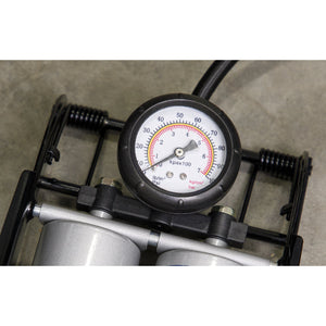 Sealey Foot Pump Twin Barrel (FP4)