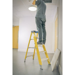 Sealey Fibreglass Step Ladder 4-Tread EN 131
