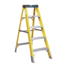Load image into Gallery viewer, Sealey Fibreglass Step Ladder 4-Tread EN 131
