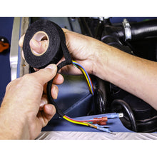 Load image into Gallery viewer, Sealey Fleece Tape 19mm x 15M Black
