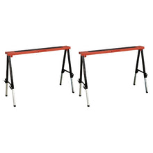 Load image into Gallery viewer, Sealey Fold Down Trestle, Adjustable Legs 150kg Capacity - Pair
