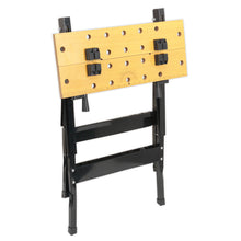 Load image into Gallery viewer, Sealey Folding Workbench 235mm Capacity
