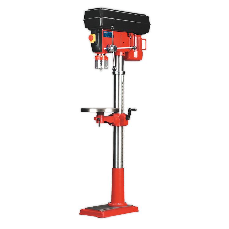 Sealey Pillar Drill Floor Variable Speed 1630mm Height 650W/230V