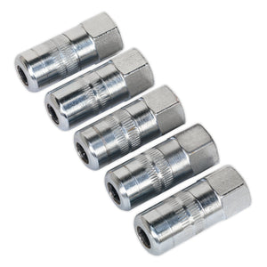 Sealey Hydraulic Connector 4-Jaw Heavy-Duty 1/8"BSP - Pack of 5