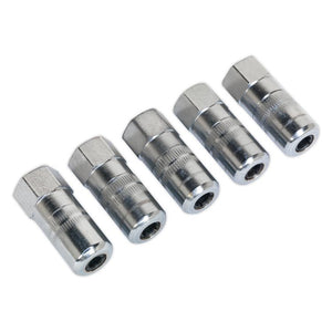 Sealey Hydraulic Connector 4-Jaw Heavy-Duty 1/8"BSP - Pack of 5