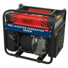 Load image into Gallery viewer, Sealey Inverter Generator 3500W 230V 4-Stroke Engine
