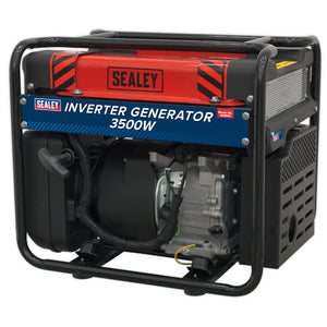 Sealey Inverter Generator 3500W 230V 4-Stroke Engine