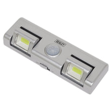 Load image into Gallery viewer, Sealey Auto Light 1W COB LED, PIR Sensor 3 x AA Cell
