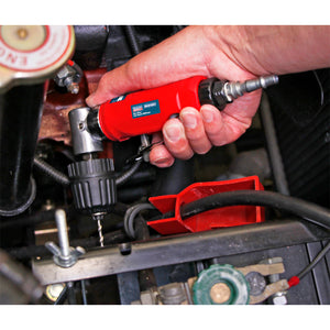 Sealey Air Angle Drill, 10mm Keyless Chuck