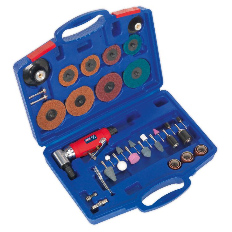 Sealey Generation Air Angle Die Grinder/Sander Kit 42pc
