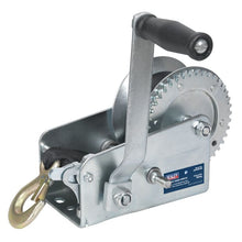 Load image into Gallery viewer, Sealey Geared Hand Winch 900kg Capacity, Webbing Strap
