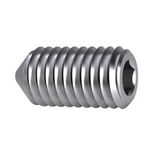 Hexagon Socket Set Screw M12 - Cone Point - DIN 914