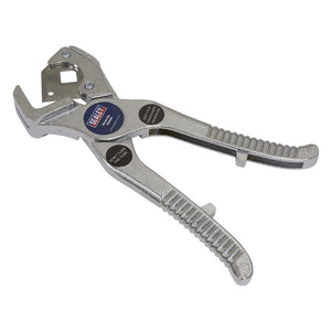 Sealey Rubber & Reinforced Hose Cutter 3-25mm Die-Cast Alloy