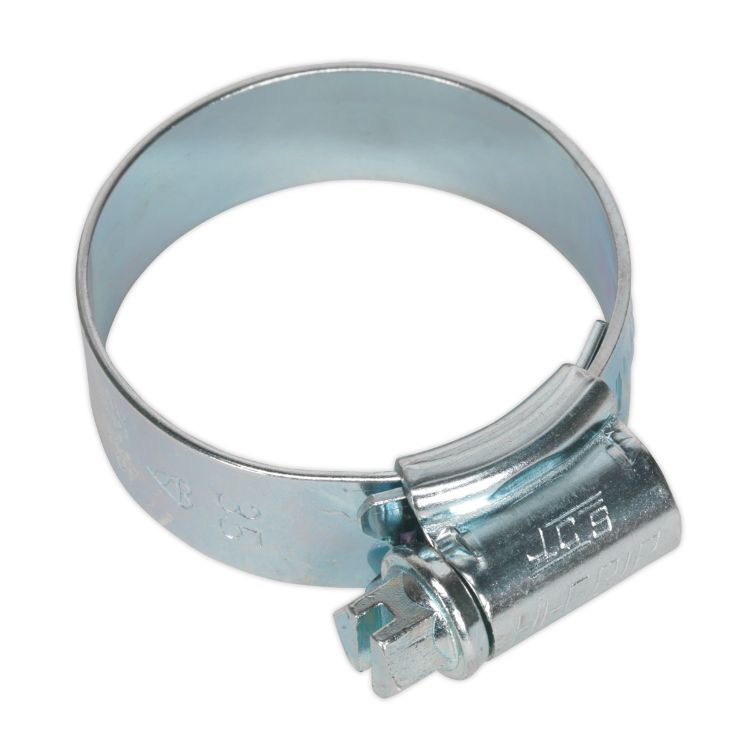 Sealey HI-GRIP Hose Clip Zinc Plated 25-35mm - Pack of 20