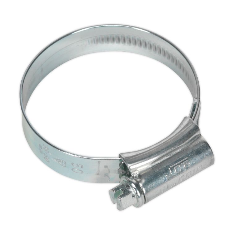 Sealey HI-GRIP Hose Clip Zinc Plated 35-50mm - Pack of 20