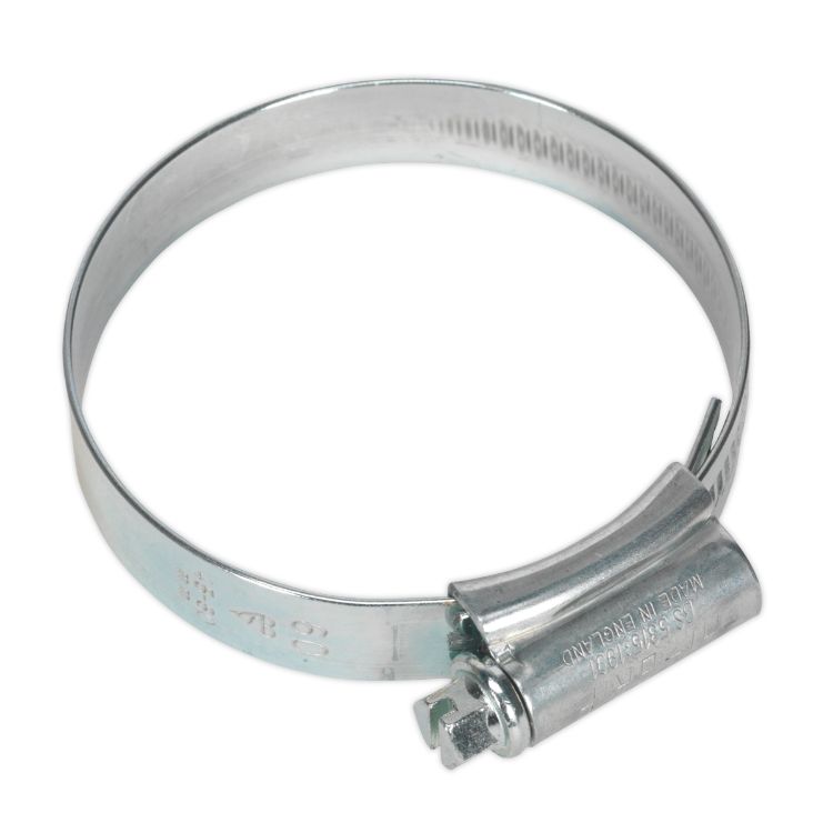 Sealey HI-GRIP Hose Clip Zinc Plated 45-60mm - Pack of 20